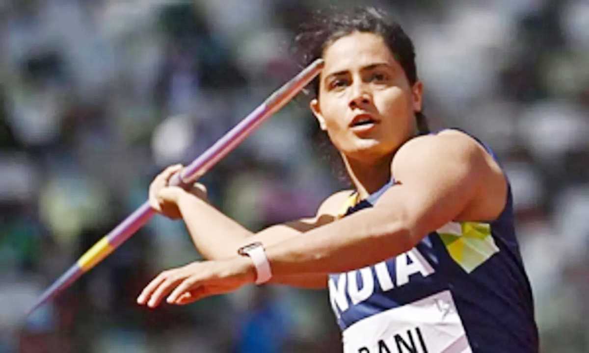 महिला भाला फेंक में अन्नू रानी 15वें स्थान पर रहीं; कुशारे ऊंची कूद में क्वालिफाई नहीं कर पाए